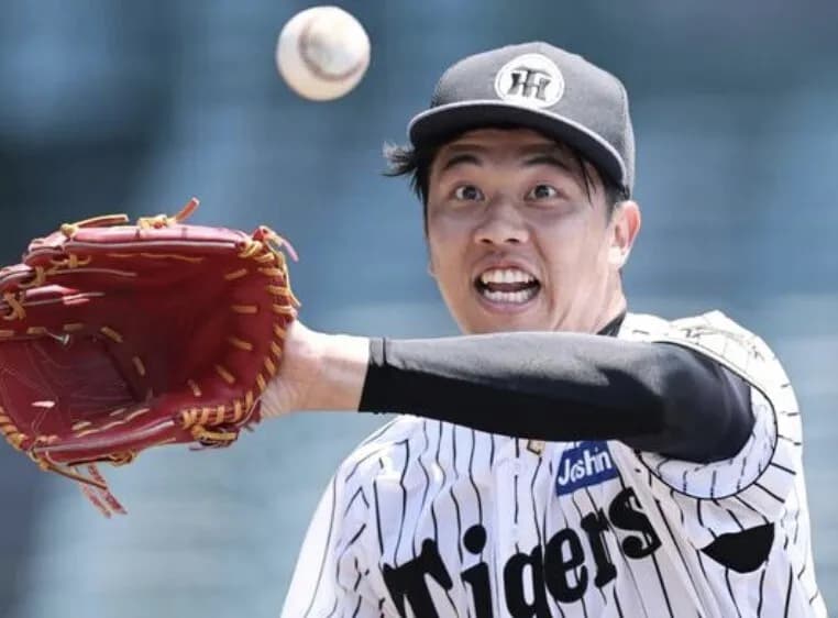 今年の才木浩人『1.56 6勝4敗 WHIP1.11』←虎ファンから微妙だと言われてしまう