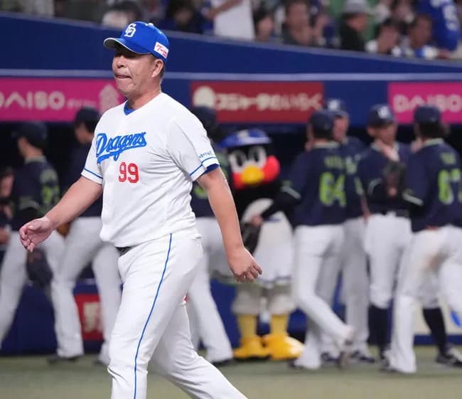 【中日】ヤクルトに連敗で借金最多更新10　井上監督「みんなでのしあがっていくしか」／一問一答