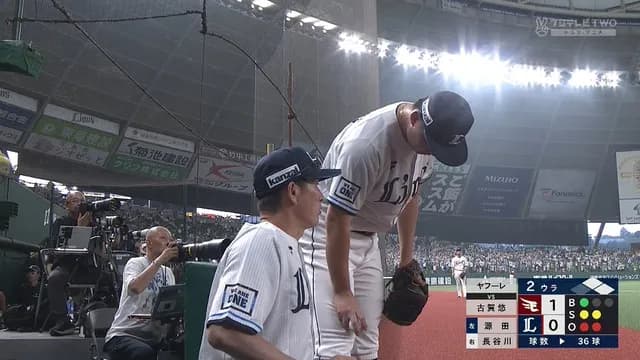 西武・渡邉勇太朗、緊急降板　冷却ミスト稼働初日にアクシデント