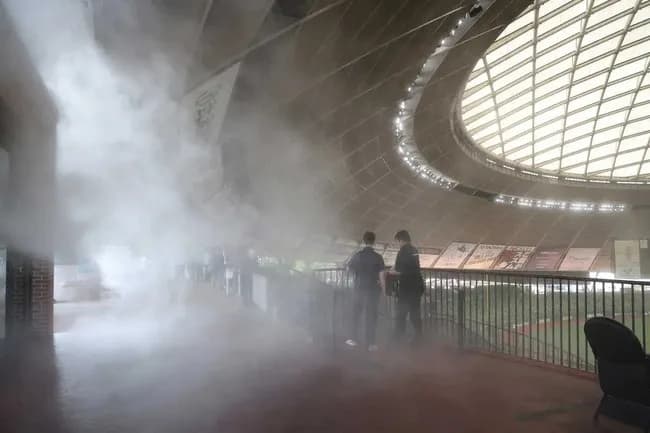 西武 夏季の暑さ対策 ベルーナD大規模ミスト設備の運用開始 真下はマイナス5度