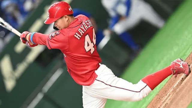 カープ林晃汰 .307 7本(ウ1位) OPS.899←リチャード級『2軍の帝王』