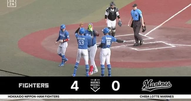 【日本ハム】レイエス、初回からいきなりグランドスラム！！！！