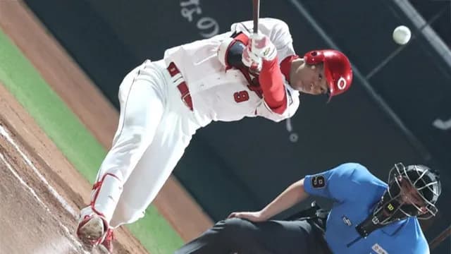 カープ秋山翔吾、今季初タイムリー！阪神桐敷から勝ち越し打！！