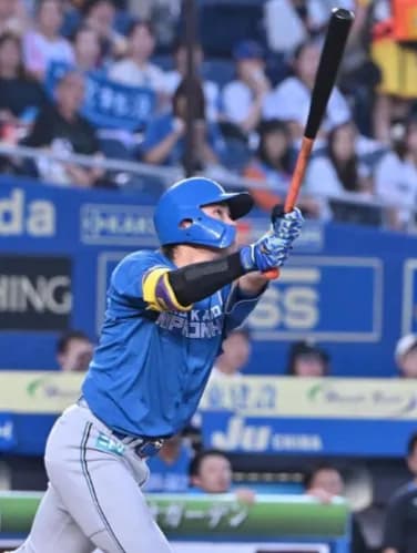 【日本ハム】田宮裕涼 リード広げる4号2ラン「いい角度で飛んでくれました」