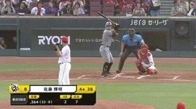 【広島対阪神15回戦】阪神・佐藤輝明、広島・森から二試合連続第２３号先制ソロホームラン！！！！！！！！！！！！！！！！！！