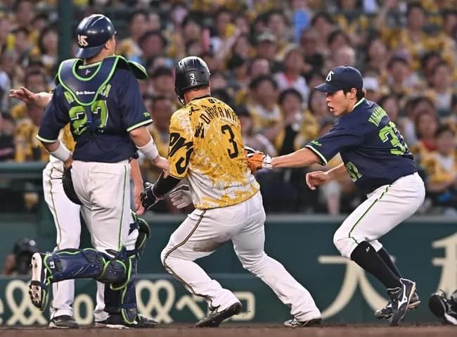 阪神・大山「その中でも反省があります」と自ら切り出し、途中交代の豊田に全責任を押しつけず「もうひと粘りできなかった。僕の責任でもある」