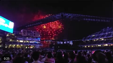 【日本ハム】エスコンで花火大会開催　北広島の夜空を彩る
