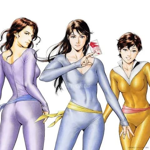 【画像】「キャッツアイ」とかいう昭和のアニメWWWWWWWWWWWWWWW