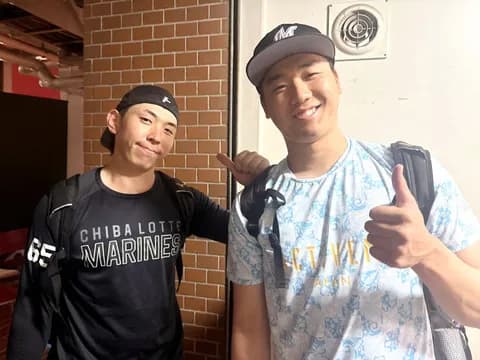 千葉魂　憧れの４０歳岸に学ぶ　先発で投げ合った２０歳木村　千葉ロッテ（第４８２回）