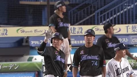 ロッテの捕手寺地(19)規定打席到達まであと5