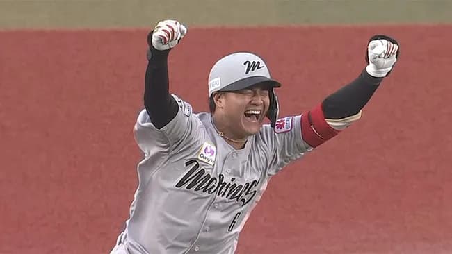 【悲報】ロッテのドラ1西川史礁（1軍と2軍合わせて本塁打1本）