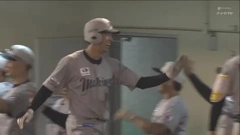 上田希由翔、プロ初ホームランきたぁぁぁぁ！！ロッテ勝ち越し！！