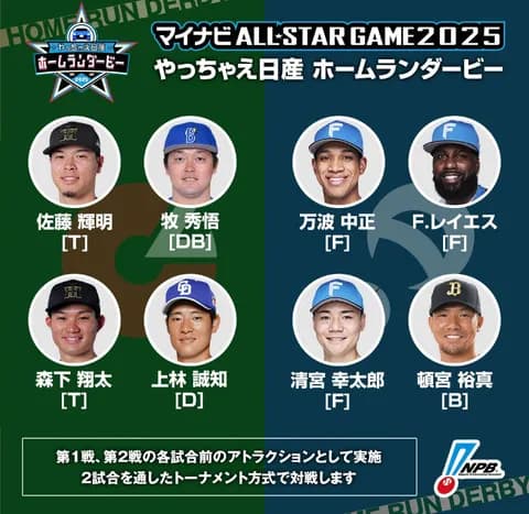 球宴「やっちゃえ日産 HRダービー」の出場選手が決定　DeNA牧秀悟が選出される