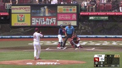 【楽天対日本ハム16回戦】日本ハム・五十幡亮汰、楽天・内から初球先頭打者ホームラン！！！！！！！！！！！！！！！！！！！！！！