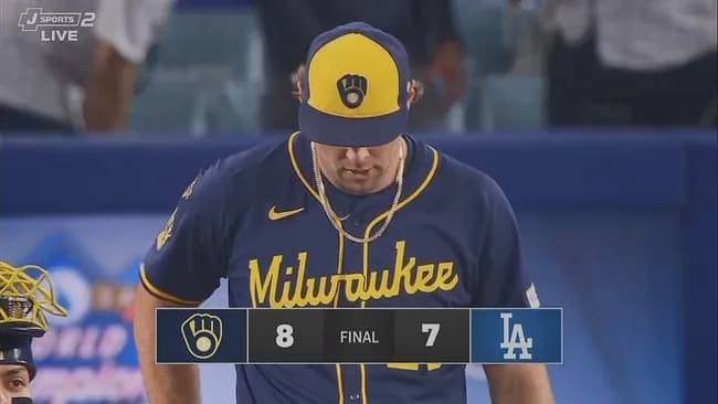 ドジャースが後半戦連敗スタート　難敵ブルワーズに泥沼の５連敗…大谷は３３号＆１６戦ぶりタイムリーで“お目覚め”