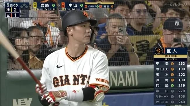 阿部監督が若手を差し置いて坂本と長野に頼ったのはそんなに悪い事なのかな