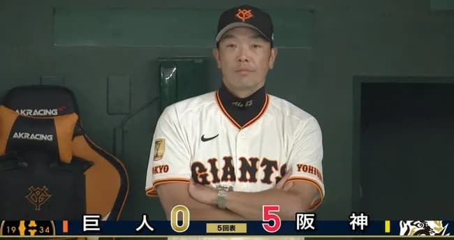 阪神さん、巨人阿部監督の前でホームランを打ちまくってしまう…