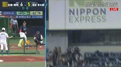 【ホームランダービー】準決勝、阪神・佐藤輝明vs日本ハム・清宮幸太郎は、清宮幸太郎が７－６で逆転勝利し明日の決勝戦進出！！！！！