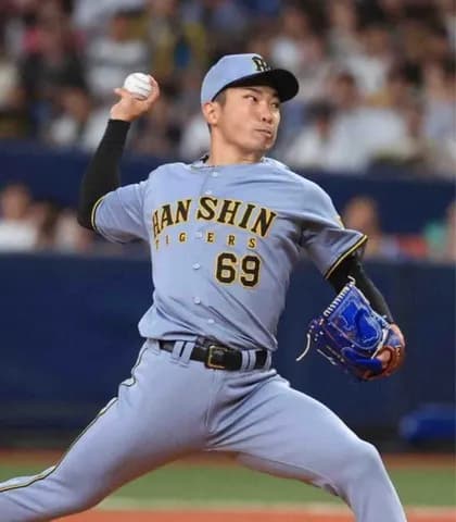 【球宴】初出場の阪神・石井大智は全14球を直球勝負で3者凡退