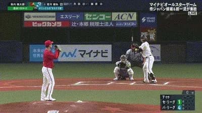 【オールスター2025第1戦】パ・リーグ　若月、島内からソロホームラン！リードを再び４点に広げる！！！！！！！！！！！！