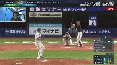 【オールスター2025第2戦】パ・リーグ、頓宮、二試合連続ホームラン！！！！！！！！！！！！！！！！！！