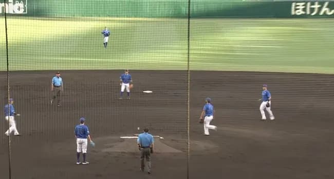 甲子園で牧田召喚の儀式wwwwwwww