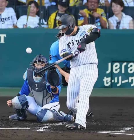 阪神・大山、「何とか一本」苦手ケイ撃ちでV撃　前半戦ラスト痛恨失策を速攻挽回