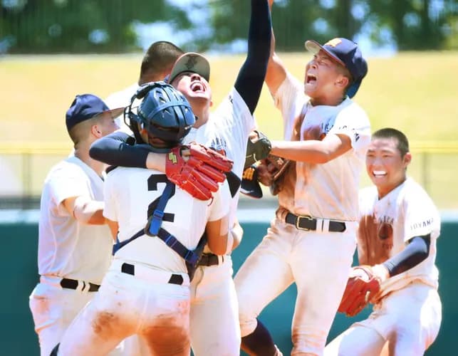 甲子園初出場未来富山　全校生徒２４人中２３人が野球部員