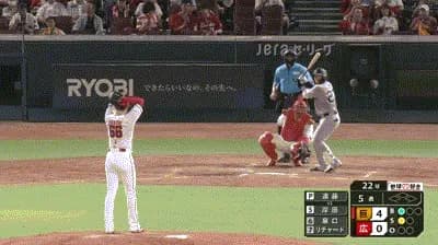 【広島対巨人16回戦】巨人・岸田、広島・遠藤から第３号ソロホームラン！リードを５点に広げる！！！！！！！！！！！！！！！