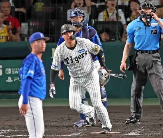 阪神・大山　ダメ押し２点打　輝、森下に続きセ打点ランク３位タイ虎独占　打点４６牧に並んだ！３戦連続安打＆打点