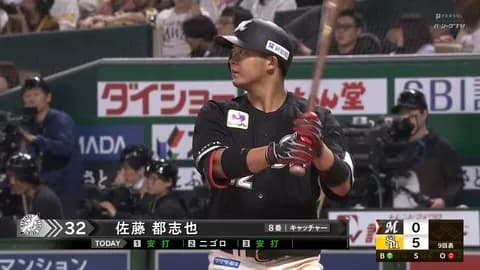 ロッテ、佐藤都志也さん合流