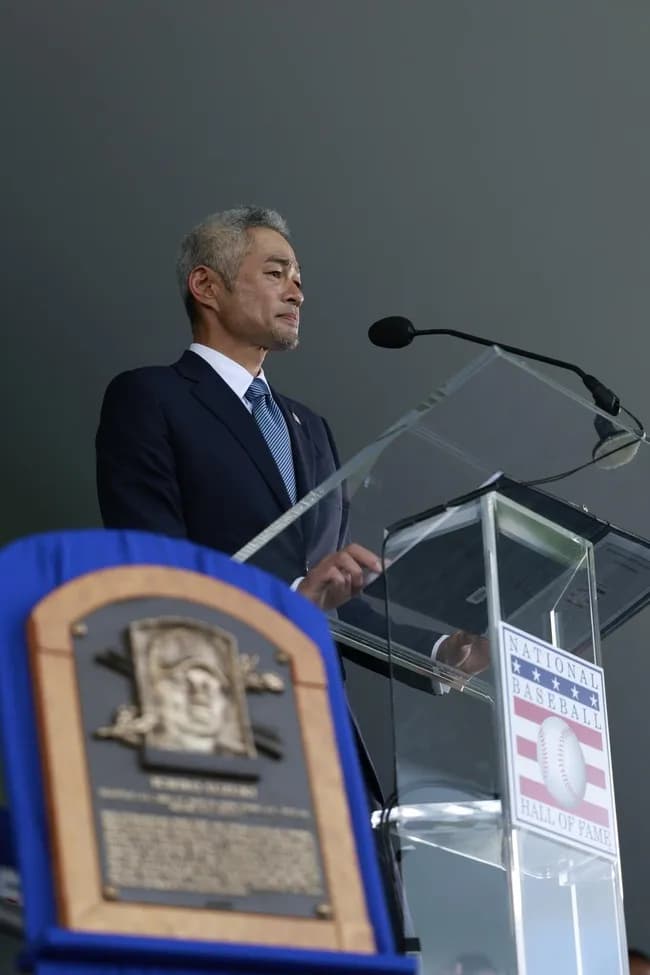 イチローの殿堂入りスピーチ和訳全文　なお大谷翔平には何故か触れず…
