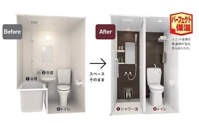 【画像】最近の若者さん「お風呂場に浴槽なんてなくていい。シャワーがあればそれで充分。」