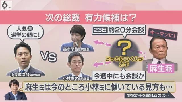 麻生太郎「高市よりコバホークの方がいいなあ」
