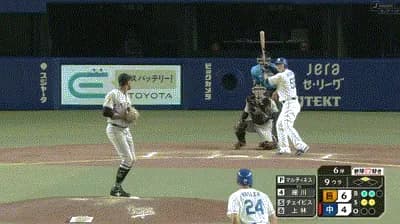 【中日対巨人16回戦】中日・細川成也、巨人・マルティネスから第９号同点２ランホームラン！！！！！！！！！！！！！！！！！！！