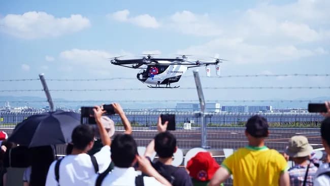 【朗報】大阪万博の『空飛ぶヘリコプター』が凄すぎる！！！