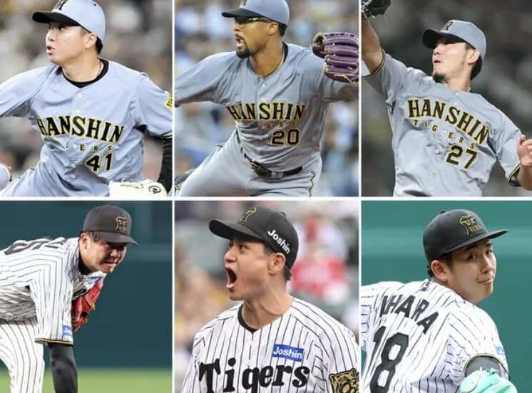 【虎ファン】8月からの先発ローテ予想がこちら