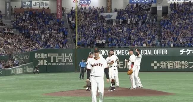 【巨人】山﨑伊織、DeNA打線にフルボッコ…1イニング6失点でKO