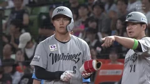 ロッテ西川史礁 打率.276(203-56) 1本 20打点 5四球 41三振 OPS.676←急に覚醒した理由