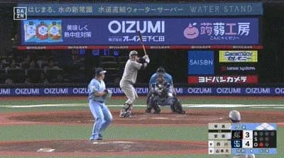 【西武対ロッテ15回戦】ロッテ、９回表１アウト満塁から安田のタイムリーで同点に追いつく！！！！！！！！！！
