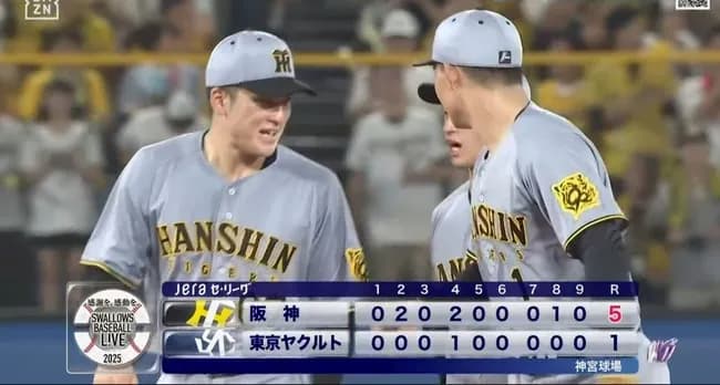 阪神快勝でＭ３５！今季初４本塁打でヤクルトに連勝　佐藤輝はキング独走２７号、才木９勝目