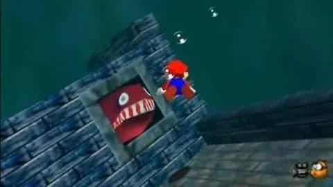 マリオ64で怖かったところ