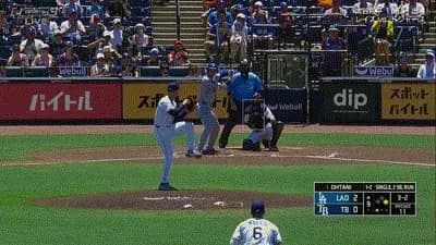 大谷翔平、第五打席でマルチ安打となるツーベースヒット！！！！！！！！！！！