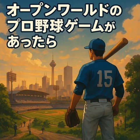 オープンワールドのプロ野球ゲームがあったらやりたいこと