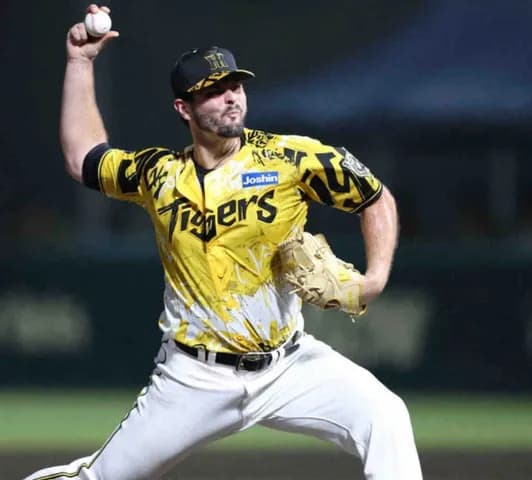 阪神・ハートウィグが5日初昇格　守護神・岩崎不在の9連戦へ臨戦態勢　2軍戦で3者連続Kの圧巻デビュー