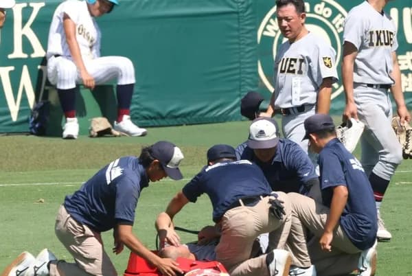 高校野球、朝から体調不良者続出