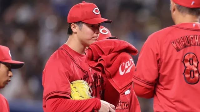 カープ森下8連敗で13敗目。坂倉の落球から痛恨失点。前川3戦連続安打！秋山マルチも今季17度目完封負け【広島0-2中日/試合結果】