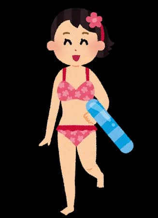 ハイレグ水着「セクシーです・足が長く見えます・涼しいです」←廃れた理由