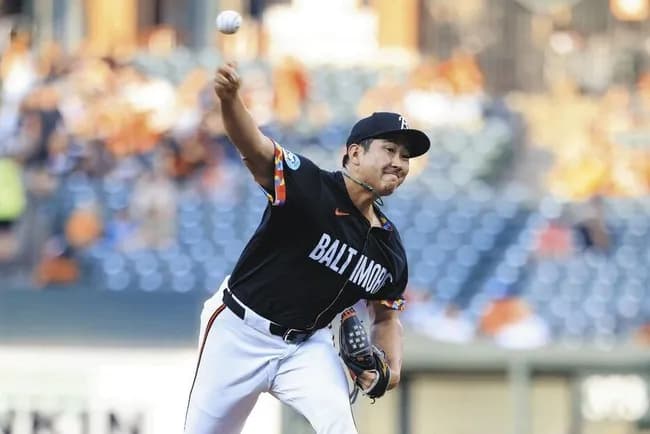オリオールズ菅野、7回を1失点に抑え9勝目