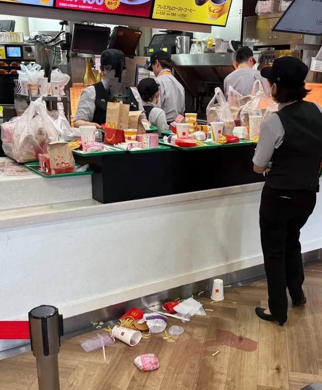 【悲報】日本人、マクドナルドのハンバーガーを捨てる運動を開始してしまう…